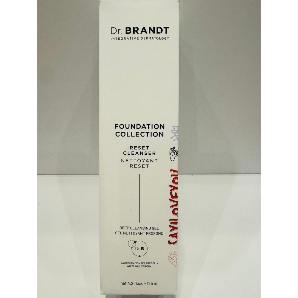 Dr Brandt Foundation Collection Reset Cleanser Deep Cleansing Gel 4.2 Oz‎ 125mL